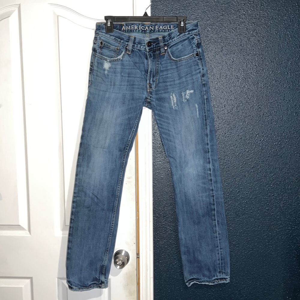 AEO Slim Straight Jeans